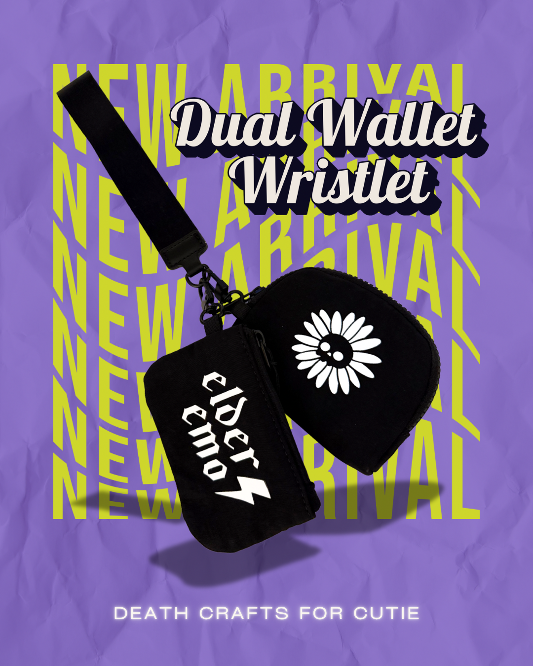 Dual Wallet Wristlet