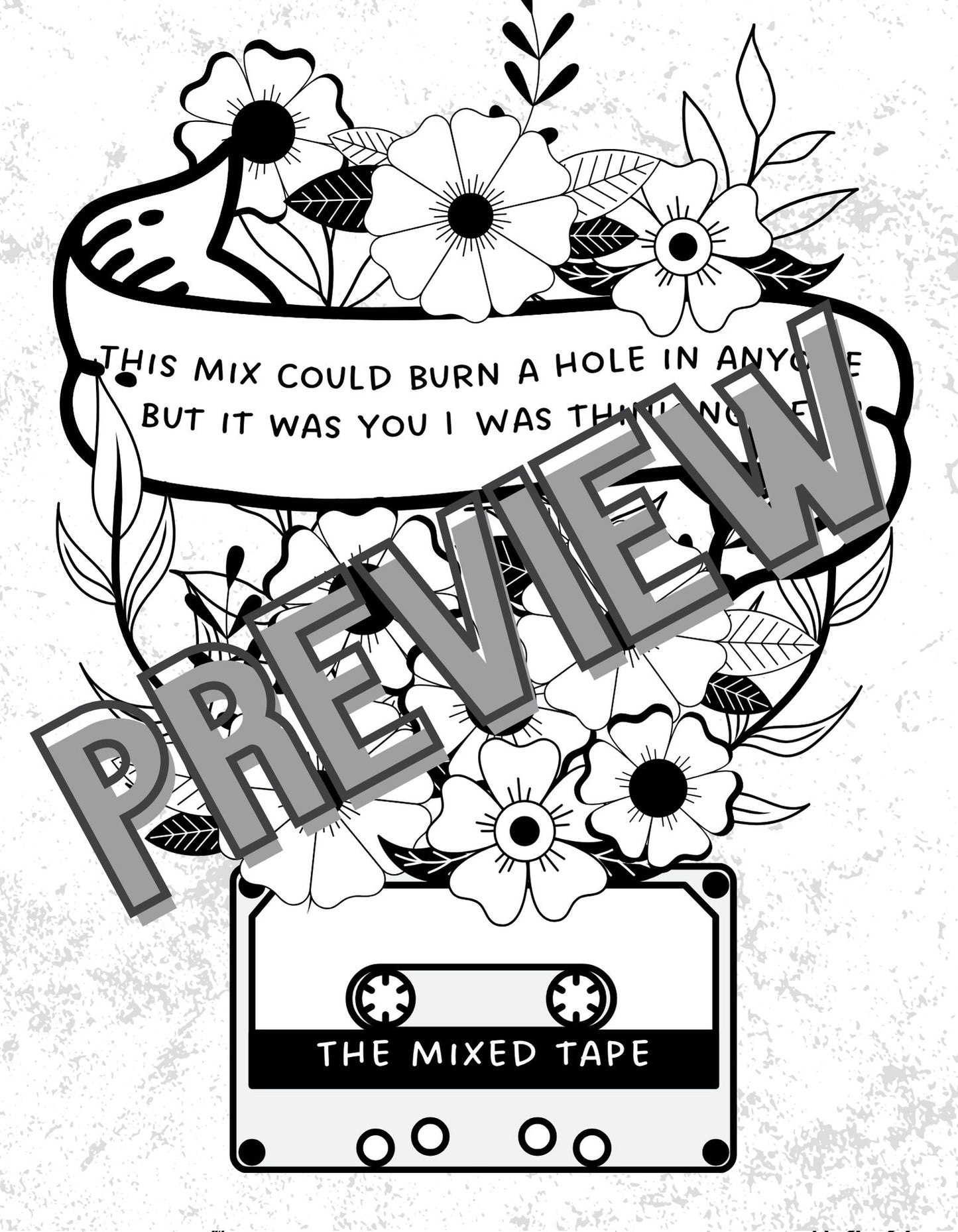 Mix Tape Vol. 1 - Coloring Book