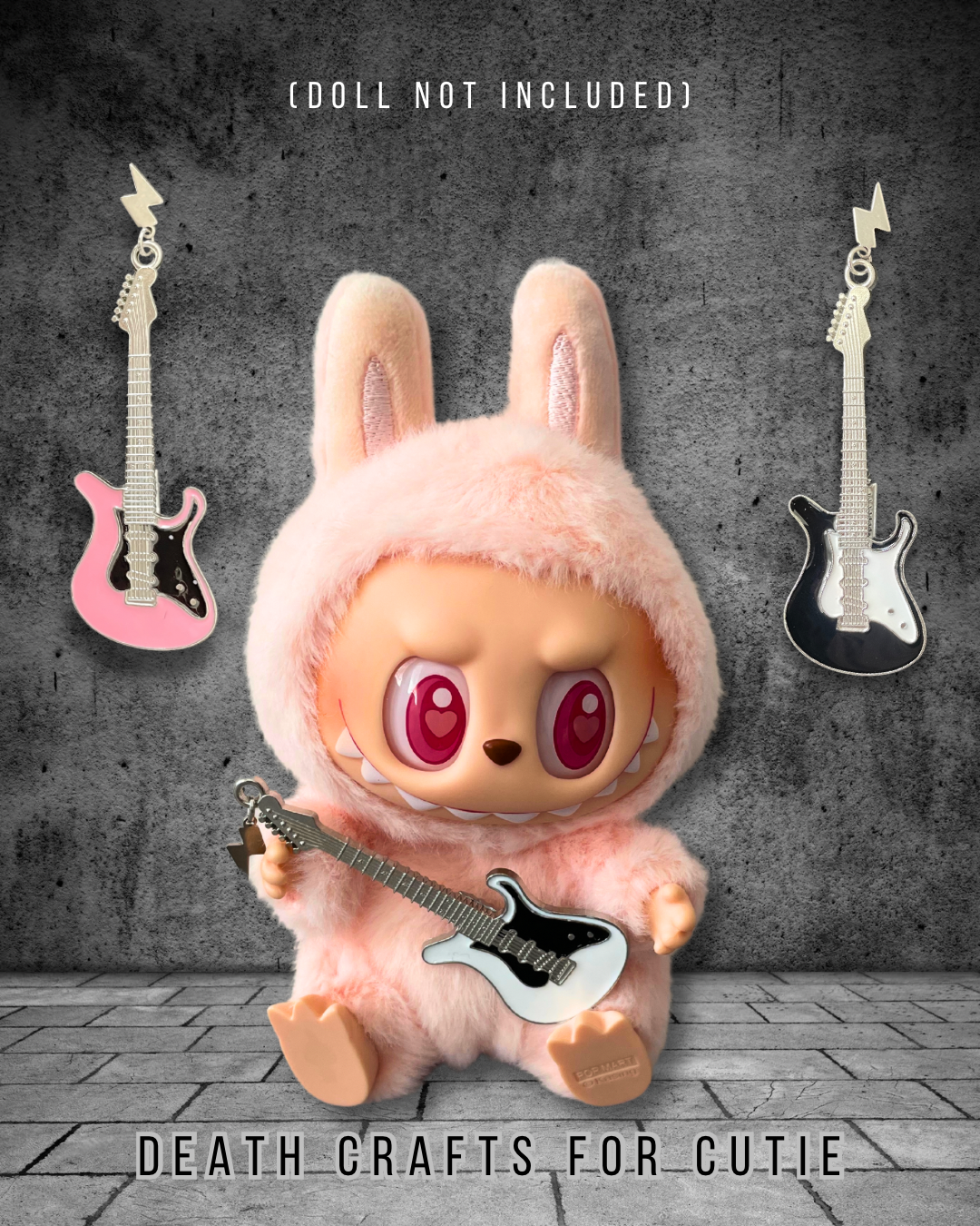 Electric Guitar Hair Clips