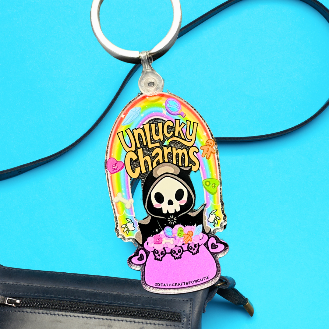 UNLUCKY CHARM KEYCHAIN