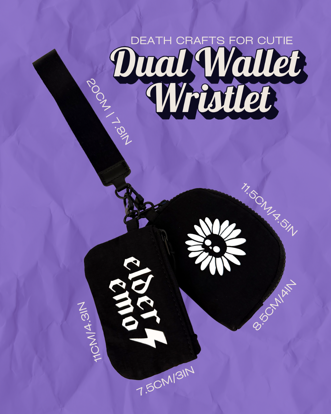Dual Wallet Wristlet