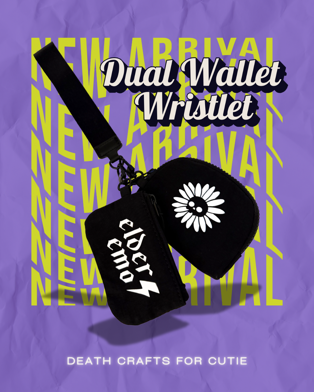 Dual Wallet Wristlet