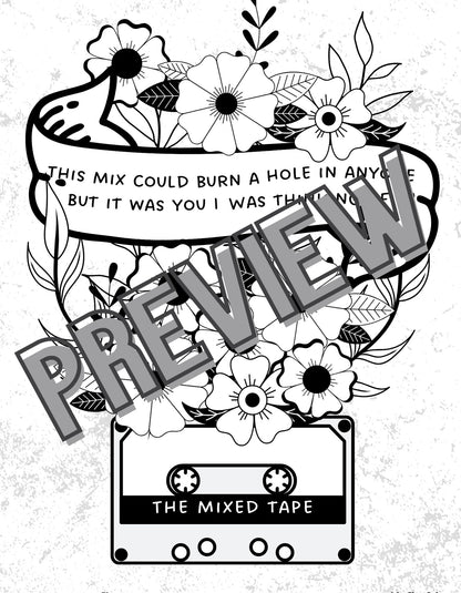 Mix Tape Vol. 1 - Coloring Book