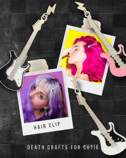 Electric Guitar Hair Clips
