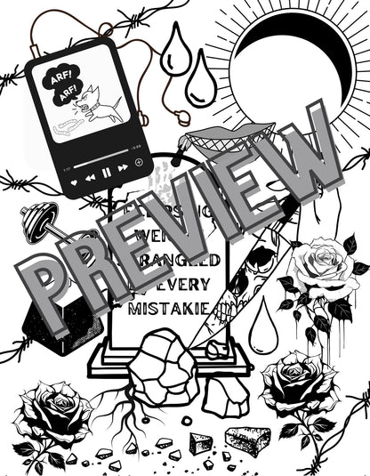 Mix Tape Vol. 1 - Coloring Book