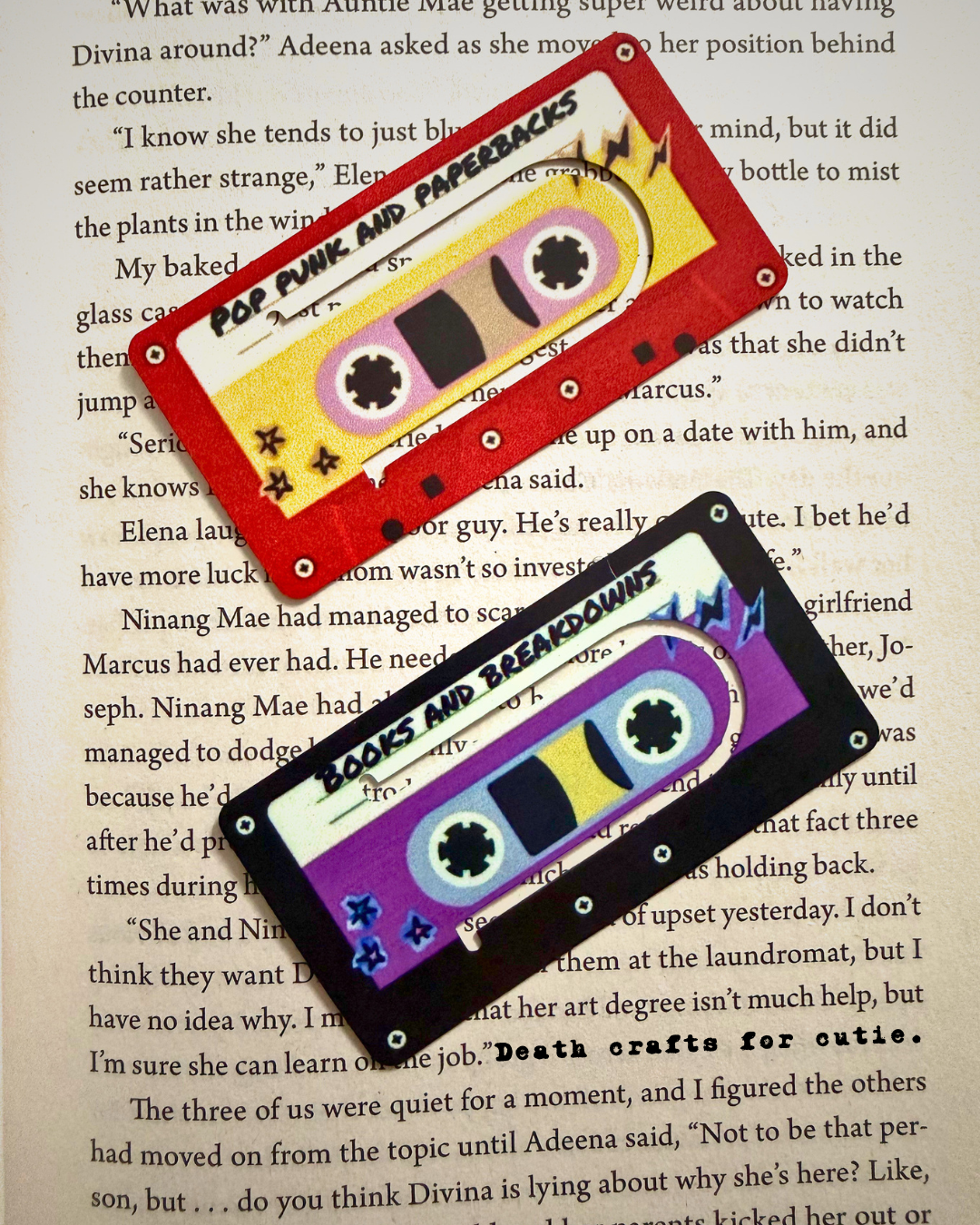 MIX TAPE BOOKMARKS